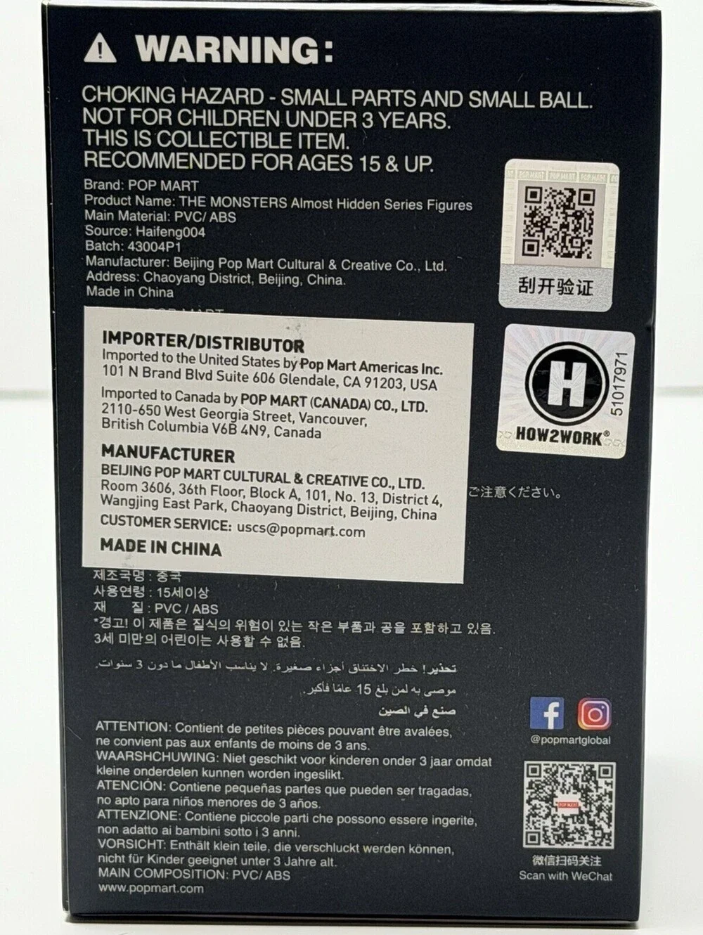 POP MART Labubu The Monsters Almost Hidden Series Bread Bag Confirmed 2024